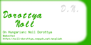 dorottya noll business card